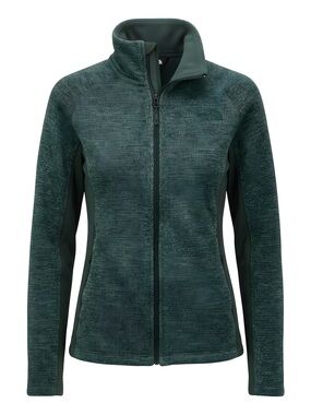 The North Face Women's Heathered Green Full-Zip Utility Jacket